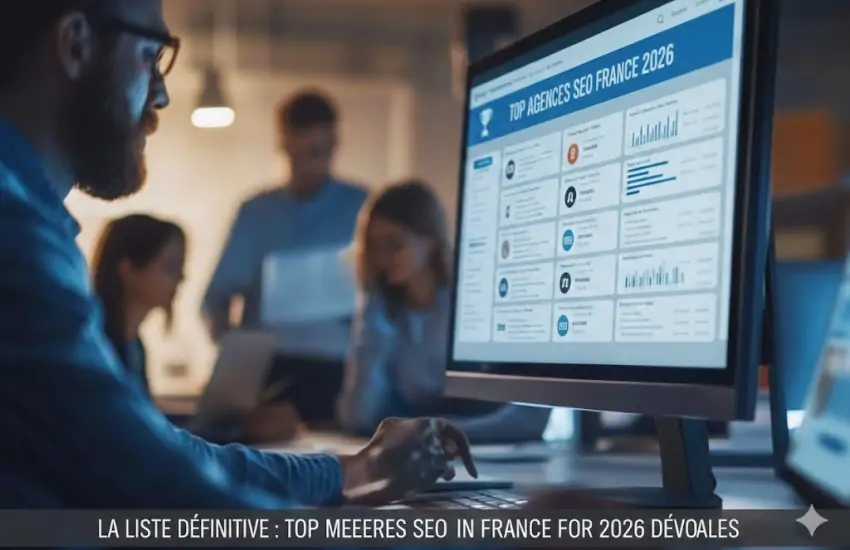 Les meilleures agence SEO 2026 en France - la liste